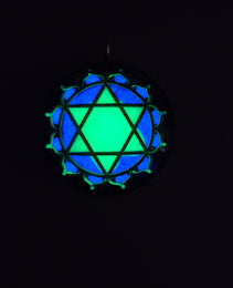 Handmade 44 Crystal Matrix Orgone Pendant | Green Heart Chakra | EMF Protection | 24k Gold | Orgonite Pendant | Chakra Necklace