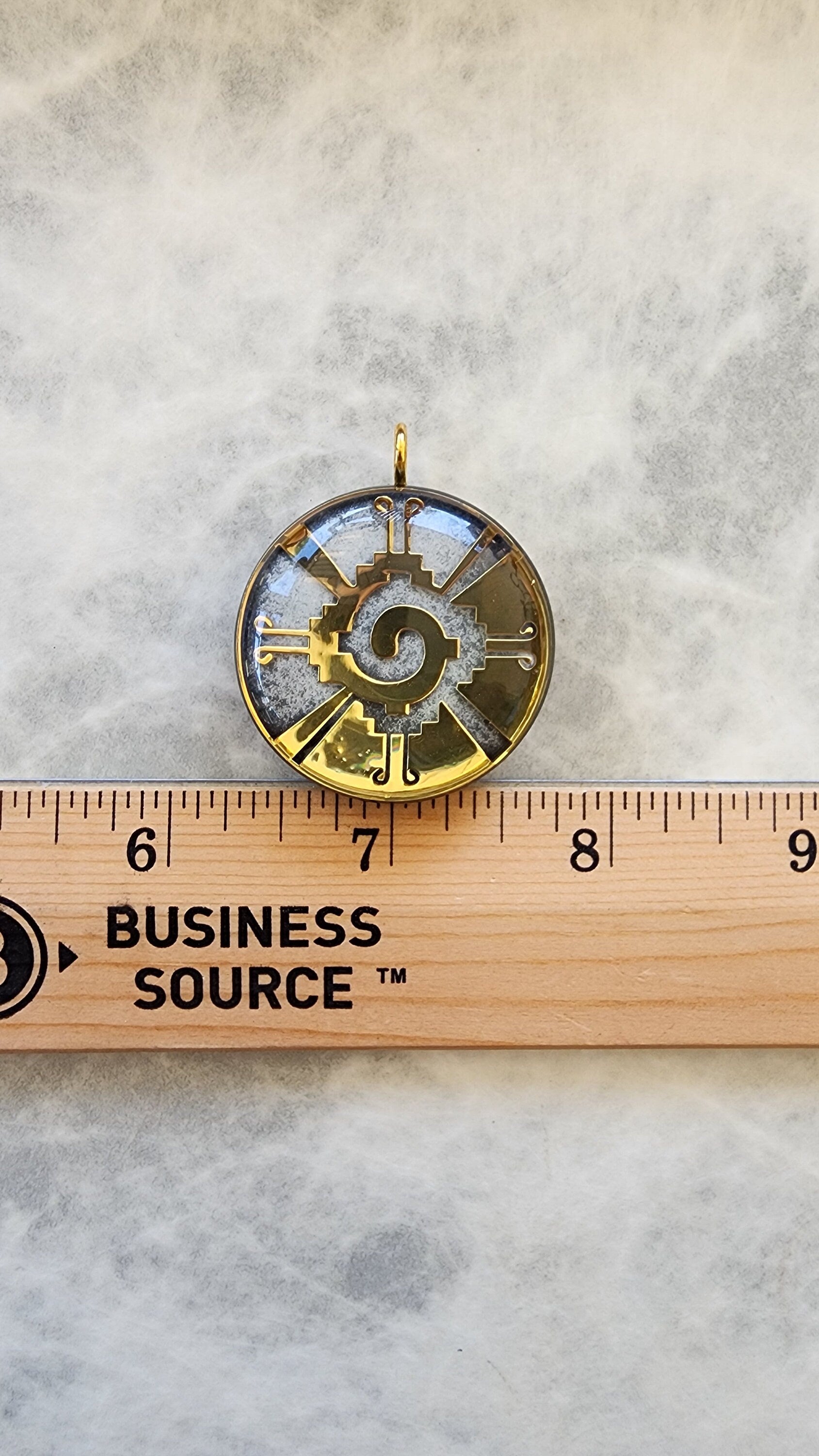 Handmade 77 Crystal Matrix Orgone Pendant | White Galactic Butterfly | EMF Protection Orgone Pendant | Quantum Healing Device
