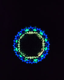 Handmade 77 Crystal Matrix Orgone Pendant | Spiral Holographic Pendant | Crown Chakra Crystal Matrix | EMF Protection Orgone Pendant