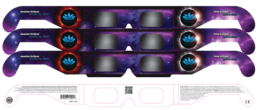 Solar Eclipse Glasses | ISO & CE Certified
