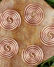 Medium Copper Coil Spirals: Orgone Creation Tools | Energy Amplifier | Resin Tools | Orgonite Tools | Items for Orgone