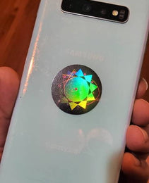 Custom Holographic EMF Protection Stickers | EMF Protection Cell Phone | EMF Sticker | Holographic Sticker | Stickers for Phones