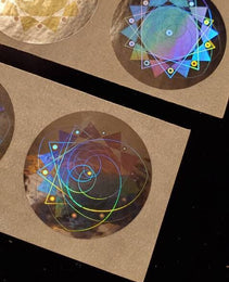Custom Holographic EMF Protection Stickers | EMF Protection Cell Phone | EMF Sticker | Holographic Sticker | Stickers for Phones